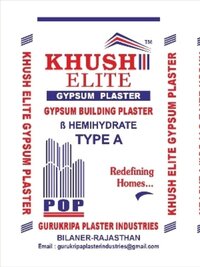 Khush Elite Gypsum Plaster - Color: White