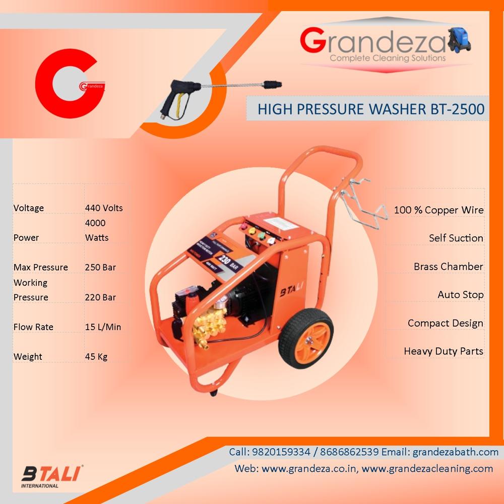 BTALI BT-2500-HPW High Pressure Washer