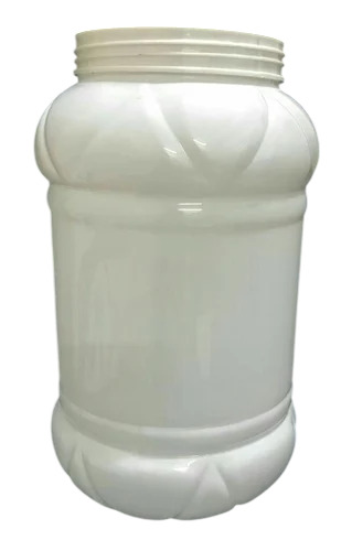 5 Ltr Pet White Jar - Material: Plastic
