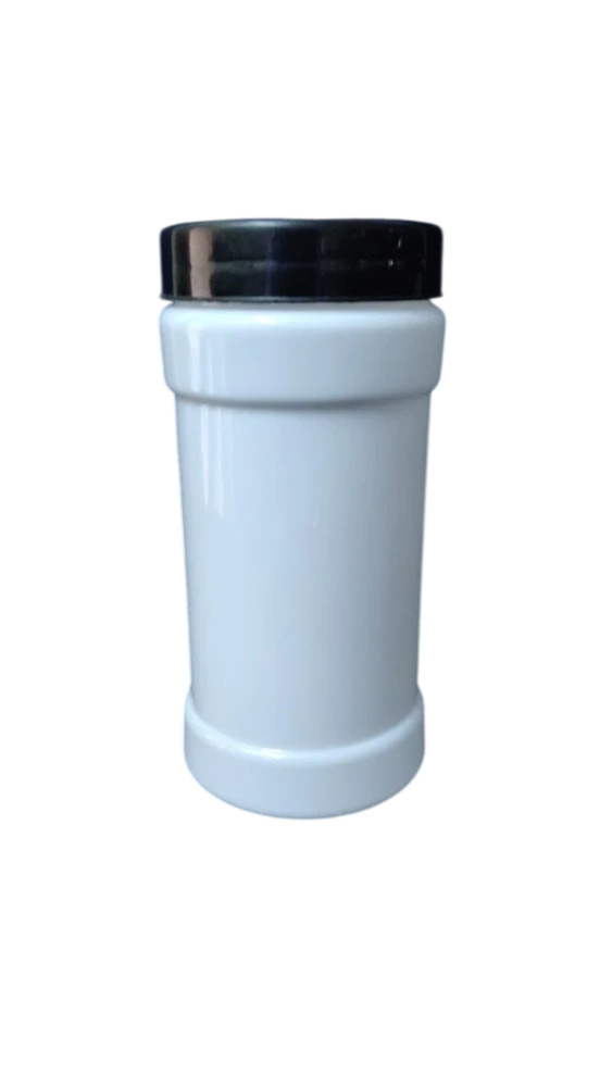 White Pet Jar