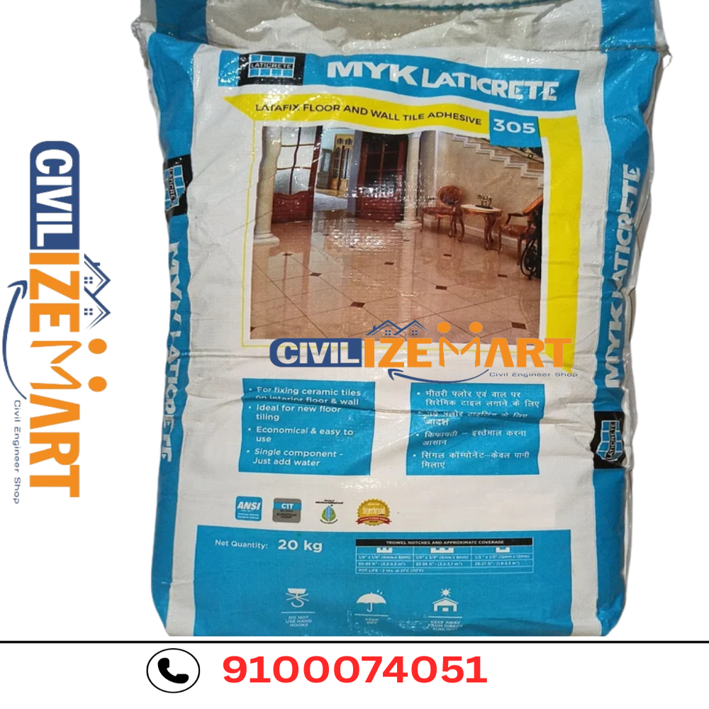 MYK LATICRETE LATAFIX 305 (20KG) FLOOR AND WALL THINSET ADHESIVE