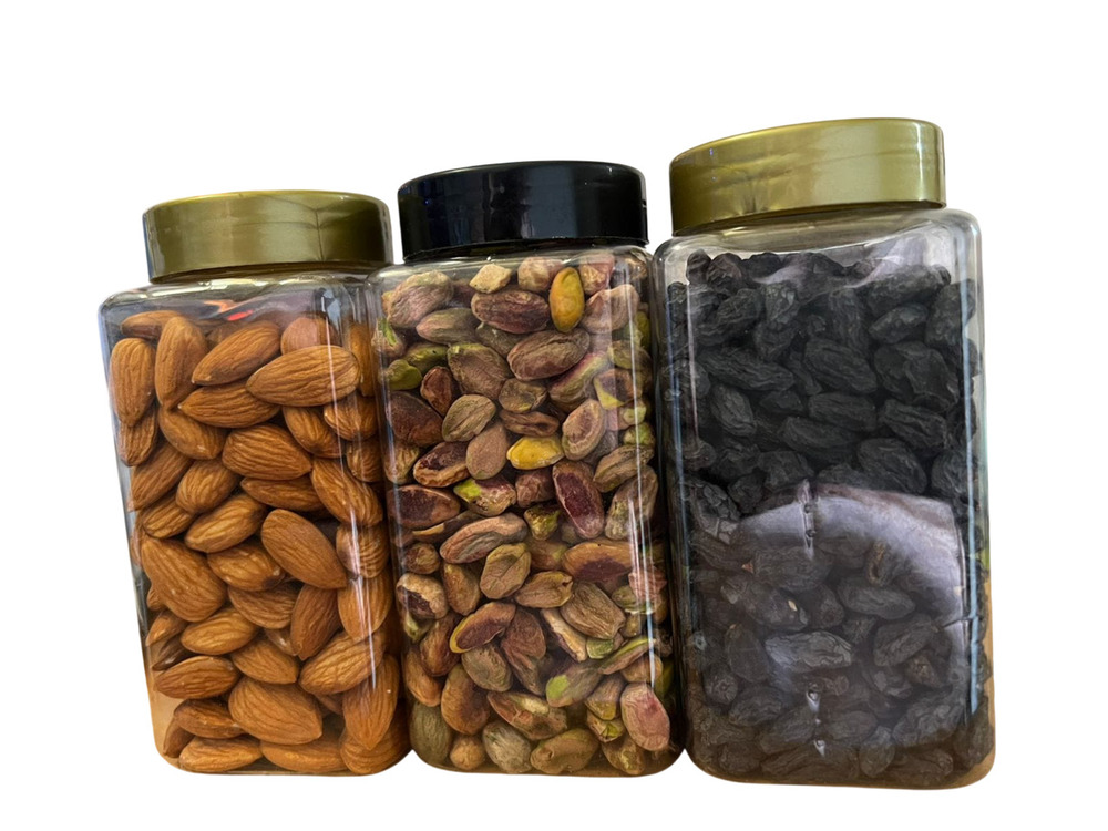 Square Dry Fruits Jar