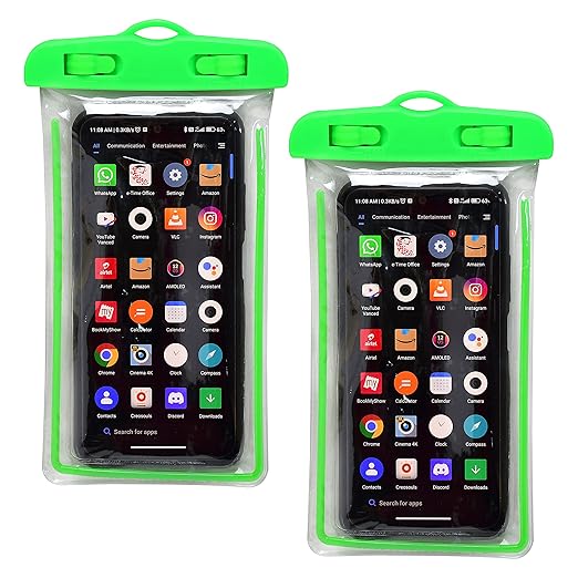 Mobile Pouch With 2 Locks - Color: Multi Colour