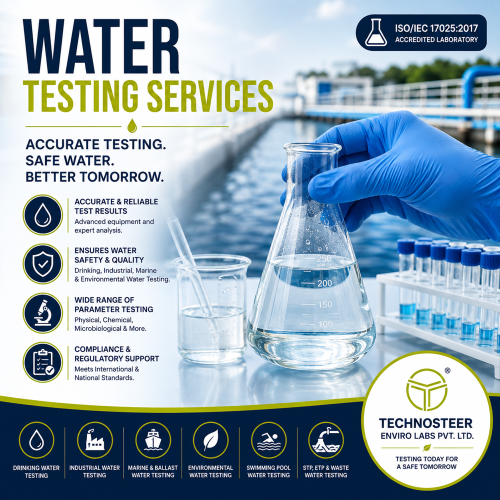 Water Testing Services | Water Quality Testing Laboratory | Drinking Industrial & Environmental Water Analysis