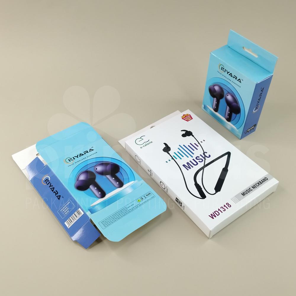 Neckband Earphone Packing Box