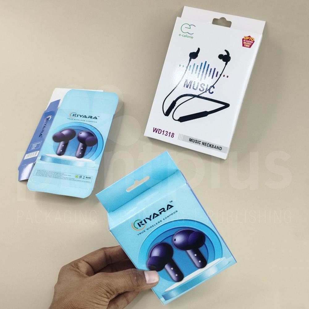 Neckband Earphone Packing Box