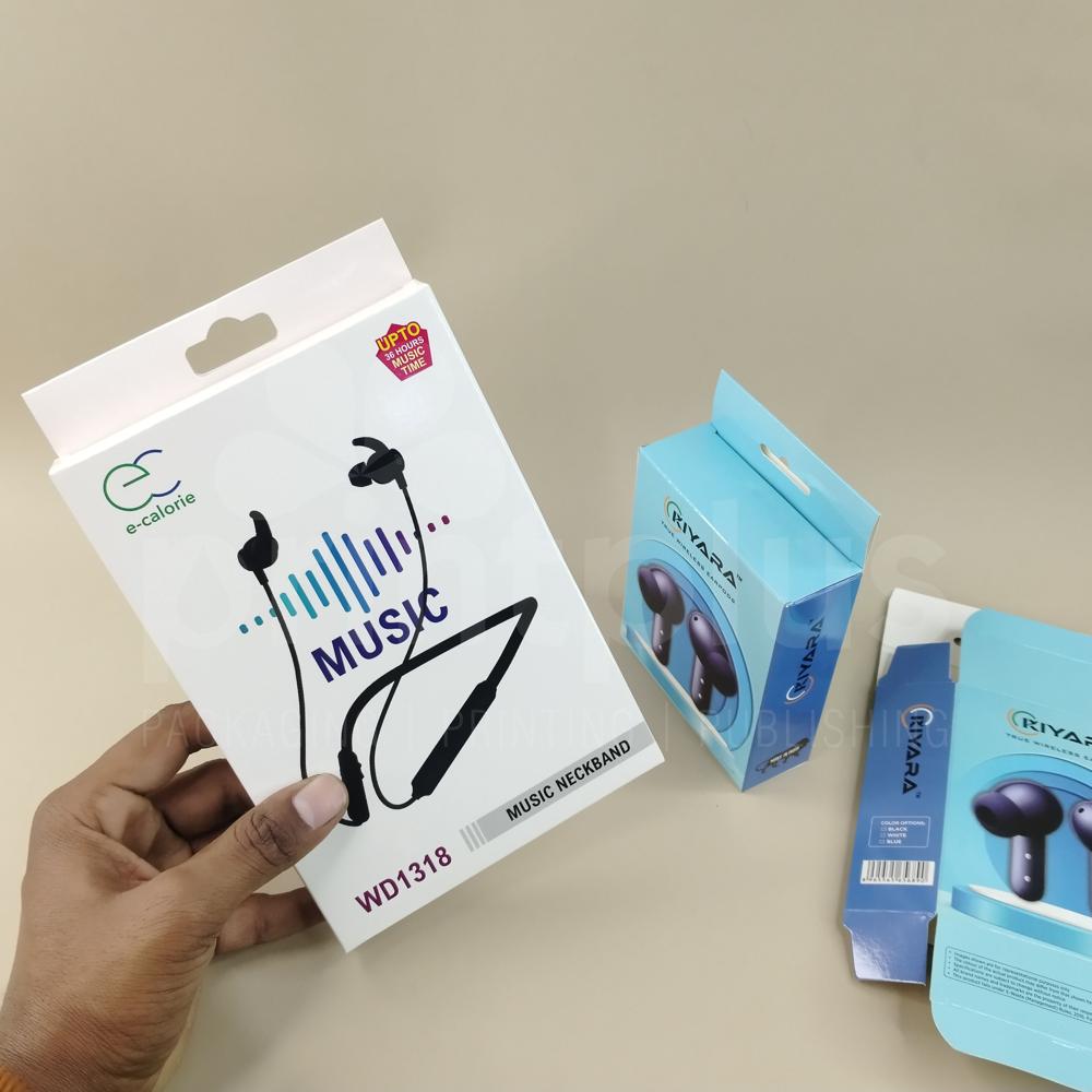 Neckband Earphone Packing Box