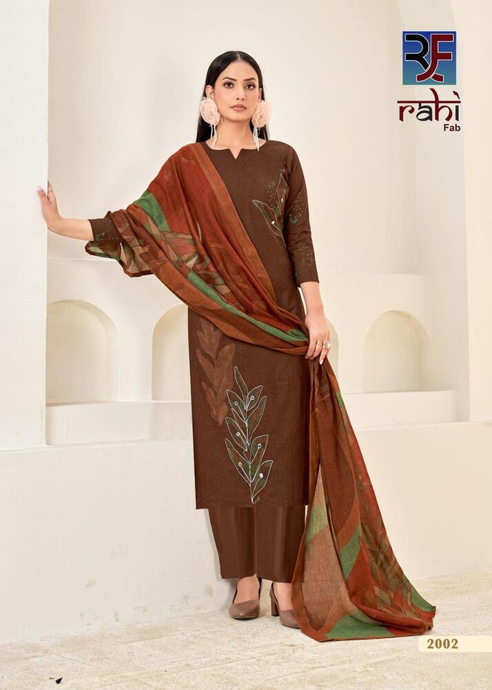 Rahi Fab Rising Silver Vol-2  Dress Material