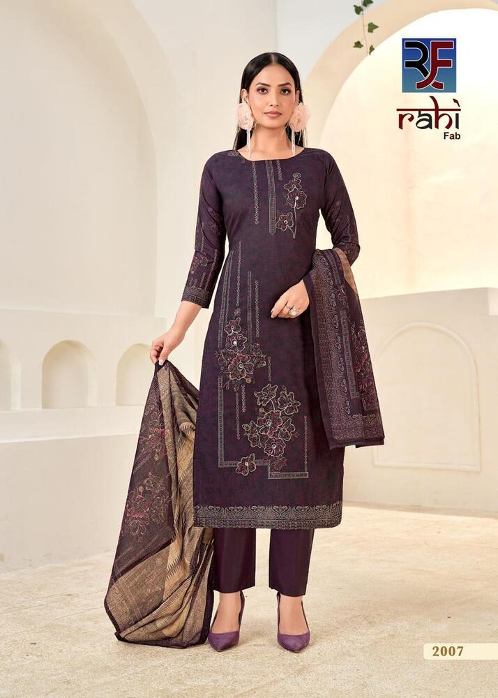 Rahi Fab Rising Silver Vol-2  Dress Material
