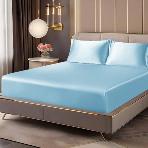 Satin Fitted Bed Sheet