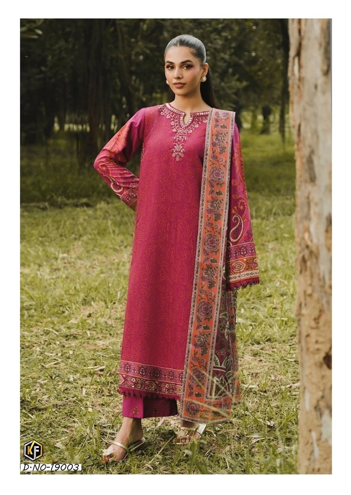 Keval Maryum & Maria Vol-19 Karachi Dress Material