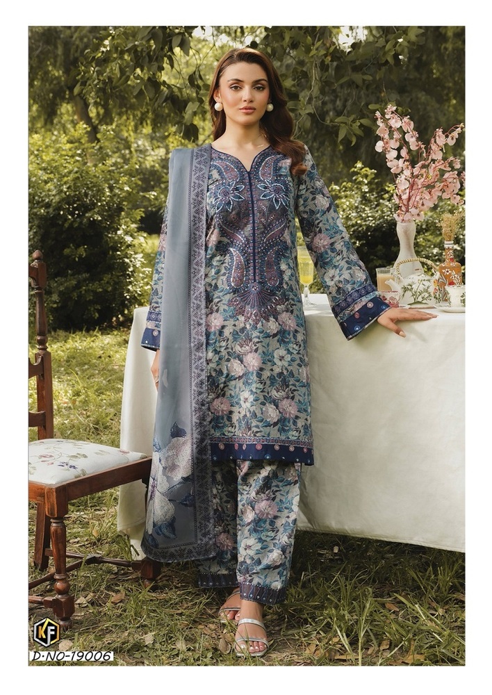 Keval Maryum & Maria Vol-19 Karachi Dress Material