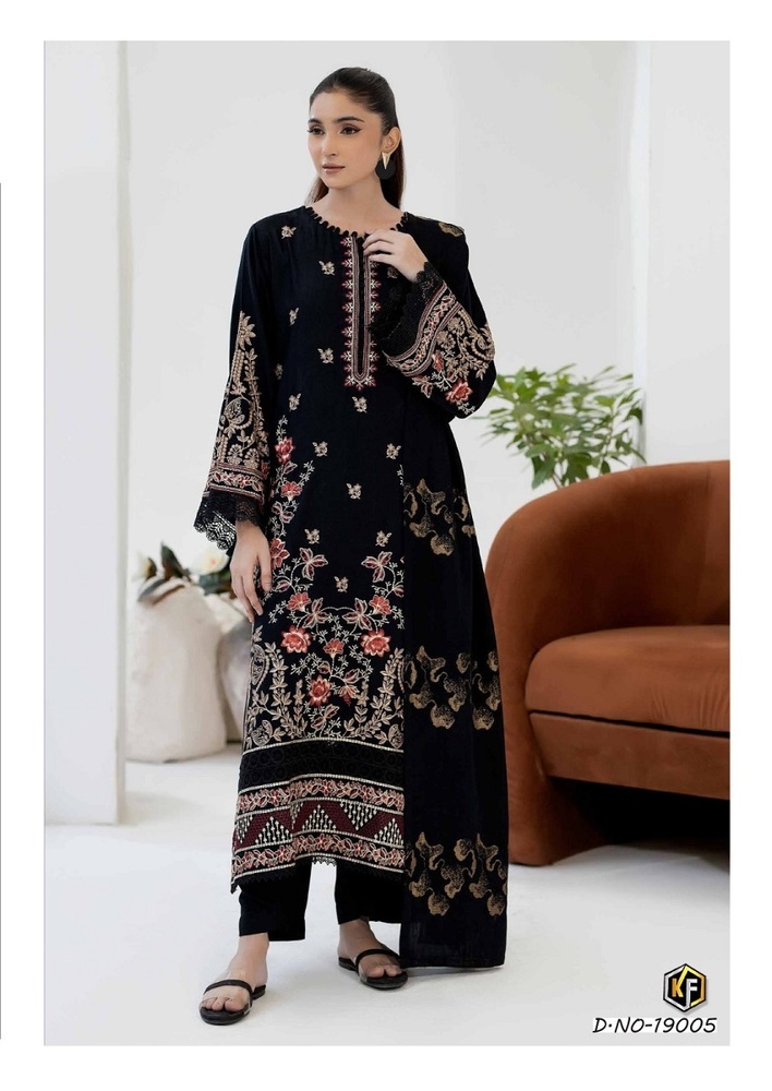 Keval Maryum & Maria Vol-19 Karachi Dress Material