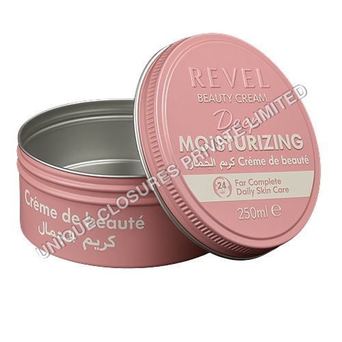 250gm Aluminium Threaded Container