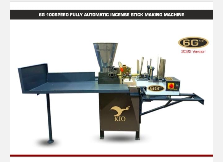 KIO 6G 100 Fully Automatic Incense Stick Making Machine