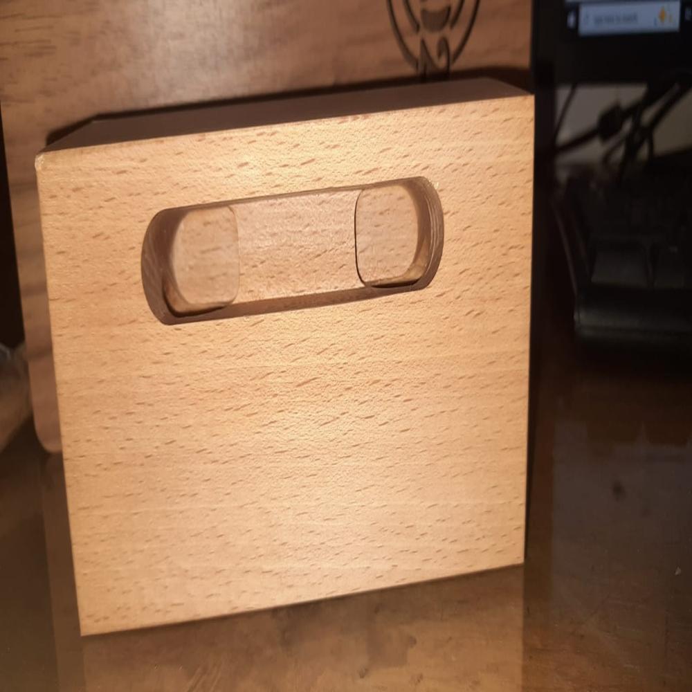 Mobile Voice Amplifier - Color: Natural Wooden
