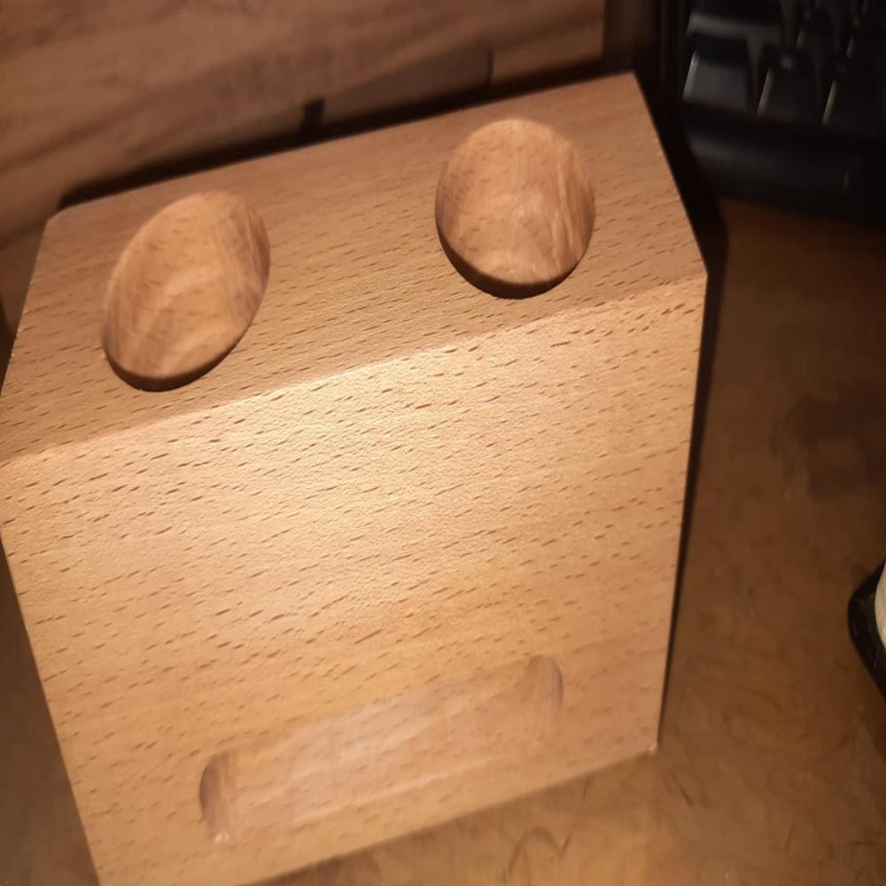 Mobile Voice Amplifier - Color: Natural Wooden