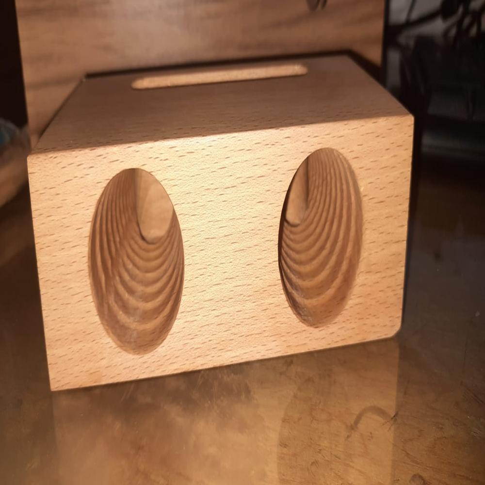 Mobile Voice Amplifier - Color: Natural Wooden