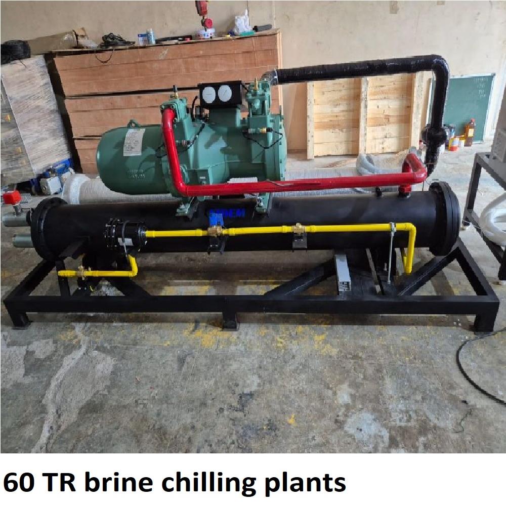 60 TR brine chilling plants
