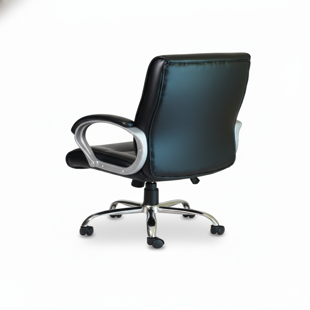 Leatherette Revolving Office Chair