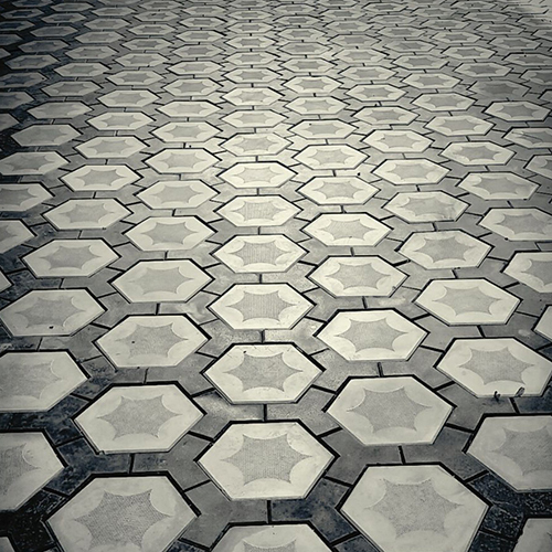 60Mm Hexagon And Y Shape Pavers Block