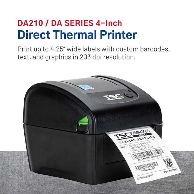 Tsc Da220 - Attributes: Starch Proof