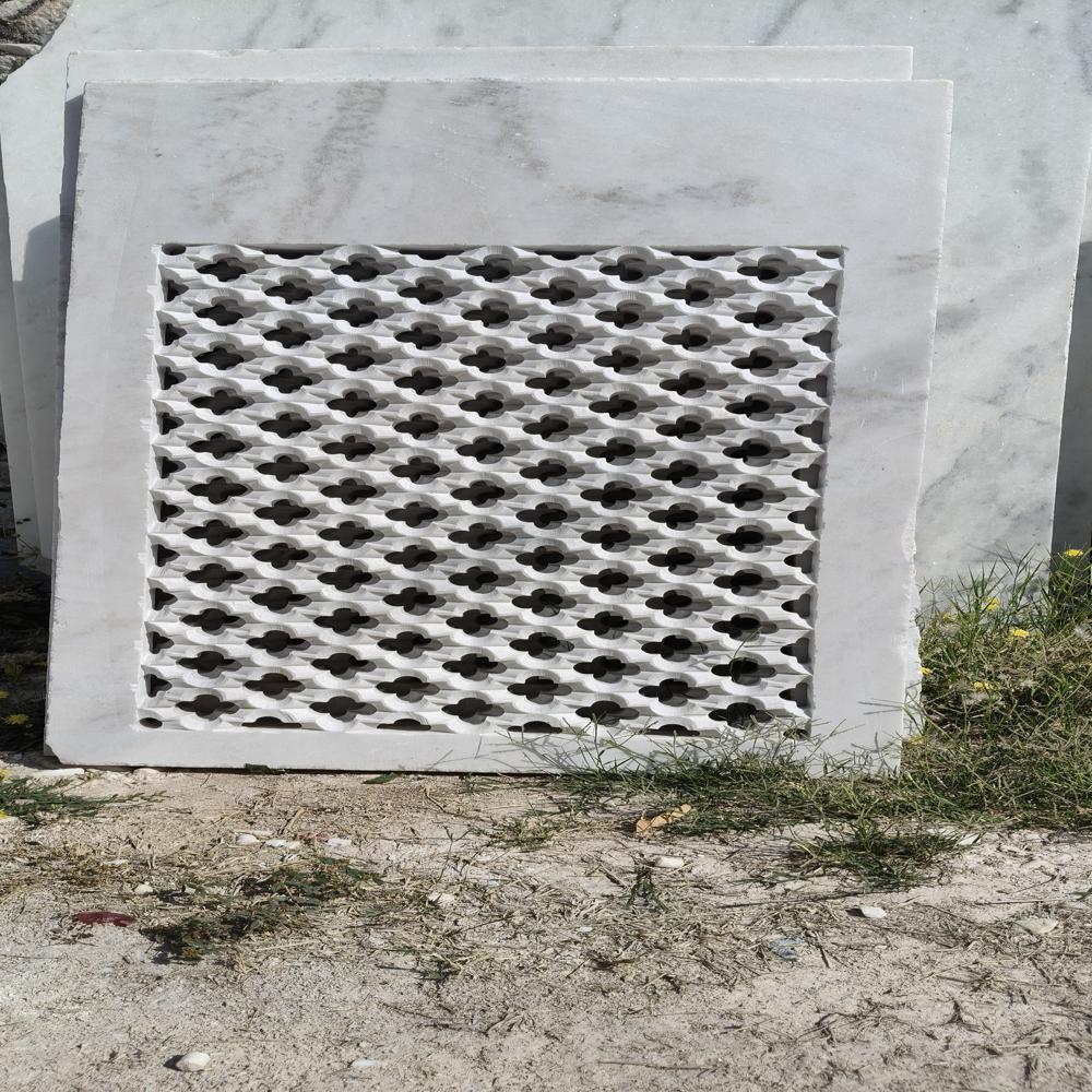 White Marble Jali - Features: Good Quality