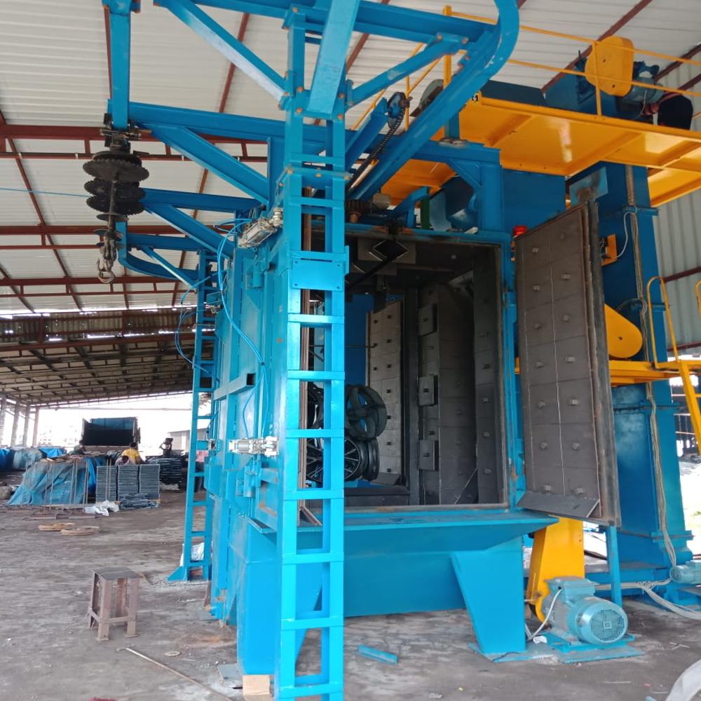 Close Loop Hanger Shot Blasting Machine