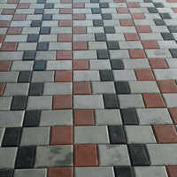 Combination Pavers Rubber Moulded Pavers - Color: Multicolor