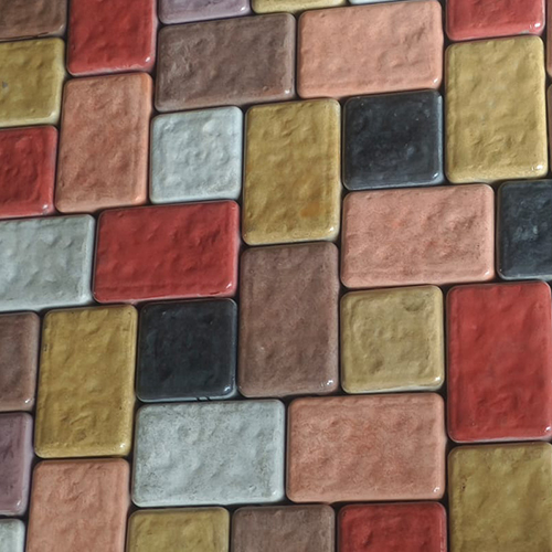 Designer Rubber Moulded Pavers