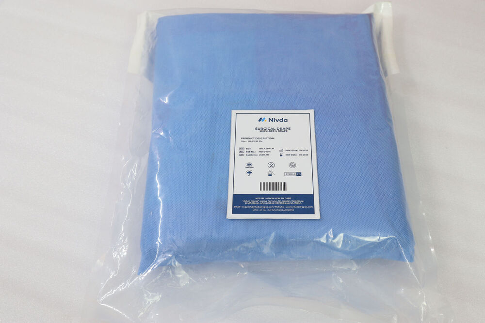 Shoulder U Disposable Drape