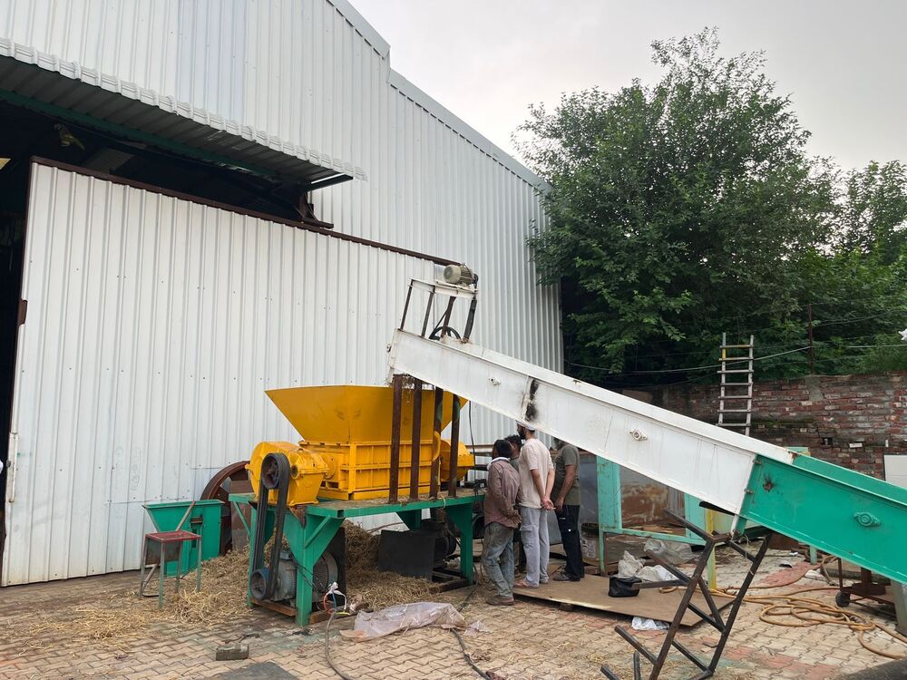 Paddy Straw Shredder