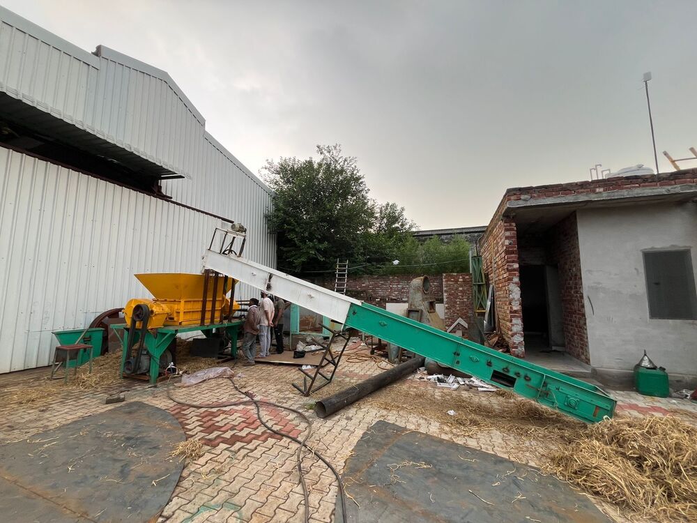 Paddy Straw Shredder