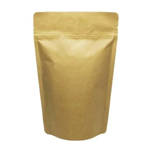 5x8 Inch Laminated Brown Paper Stand Up Pouch