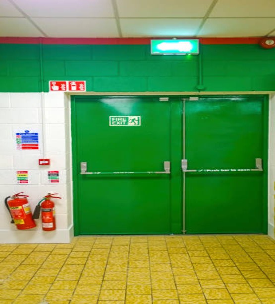 Fire Rated Doors - Stainless Steel , Various Sizes For Commercial Applications