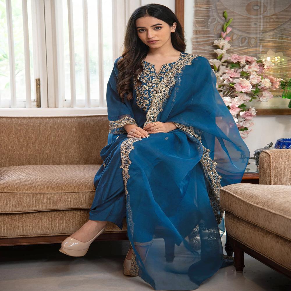 Cerulean Aashiqui Suit
