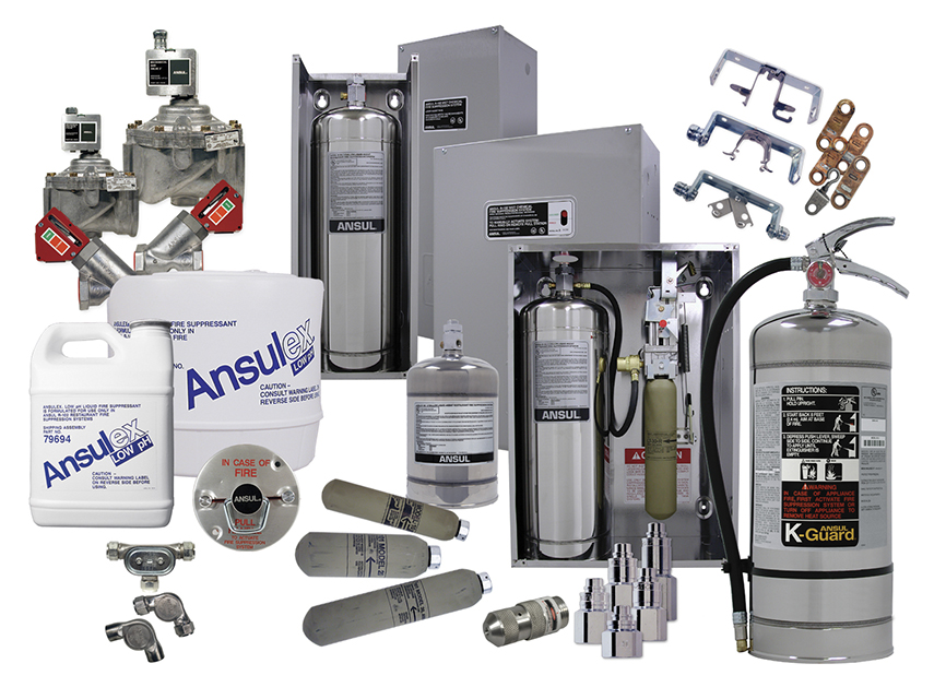Restaurant Kitchen Fire Suppression System