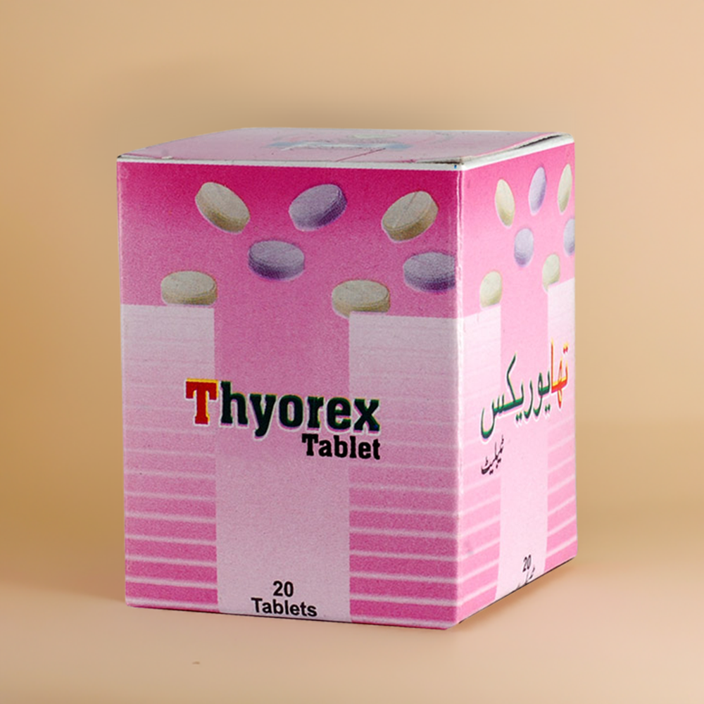 Rex Thyorex 20 Tablets - Age Group: For Adults