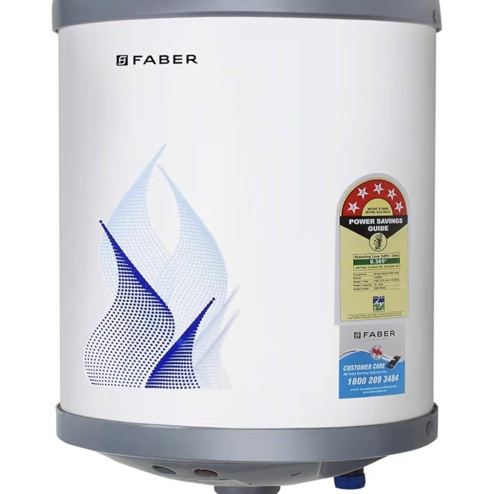 Electric Water Heater - Color: White
