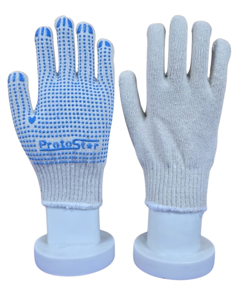 Safety Work Hand Gloves - Color: Blue