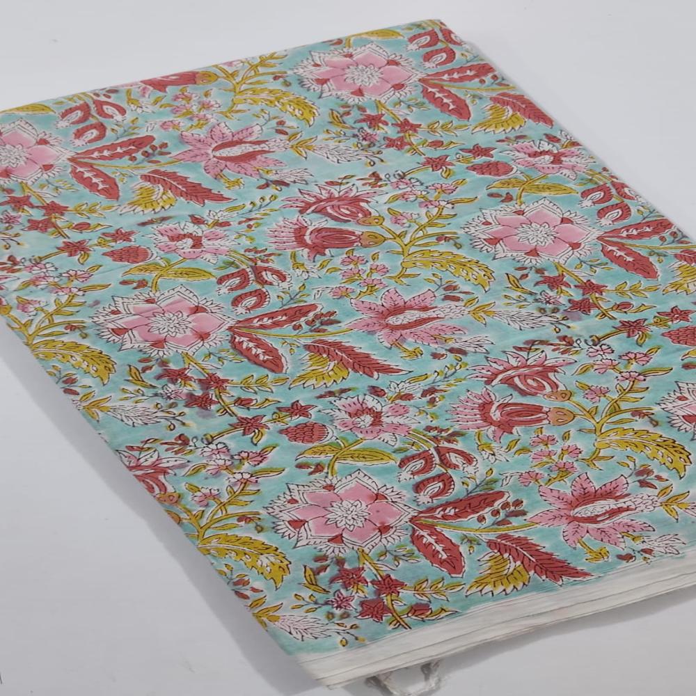 Block Printed Fabric - Application: Cotton