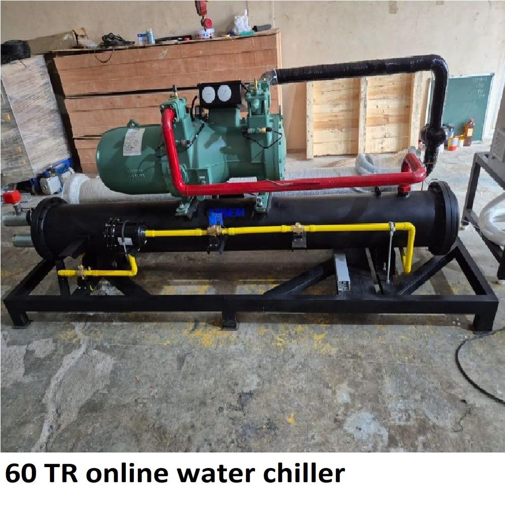 60 TR online water chiller