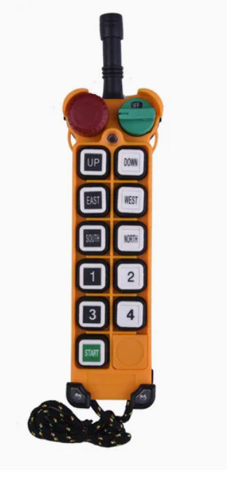 F24-10d Wireless Remote Control - Color: Yellow