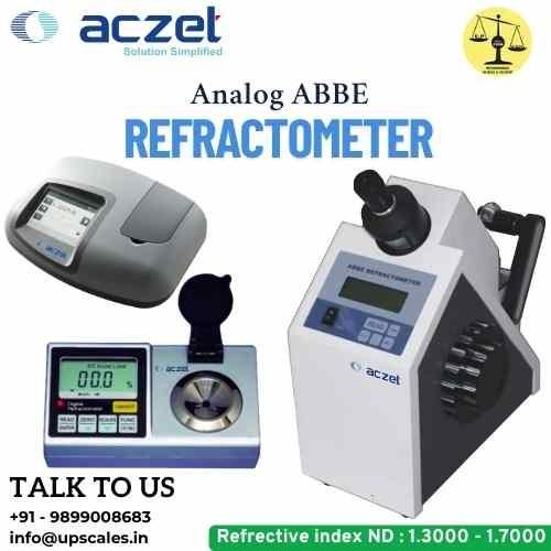 Manual Abbe Refractometer - Height: 385 Meter (M)