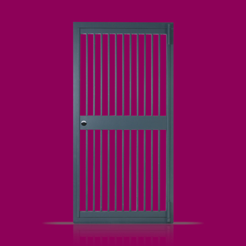 Single Shutter Grille Gates