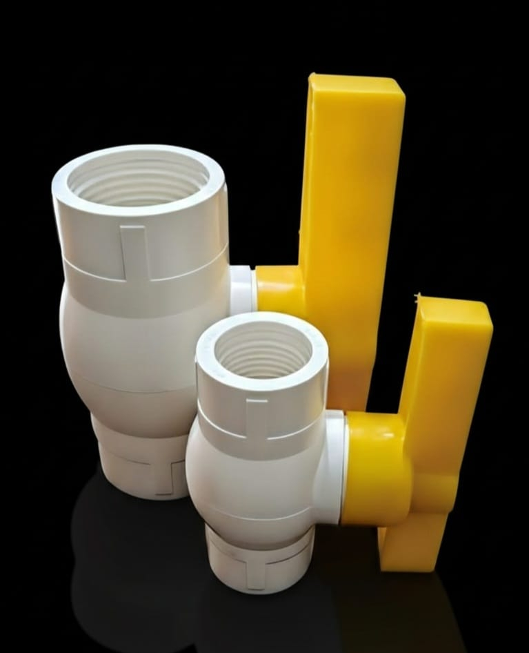 50mm UPVC BALL VALVE APPLE CUT