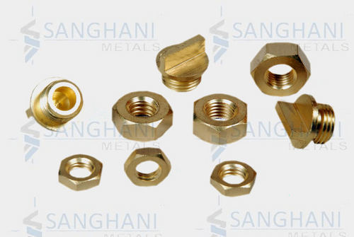 Brass Nuts - M3-M12 Metric Thread, Unplated Finish | ROHS Compliant for Plumbing, Electrical, Mechanical Applications, Bulk Packaging