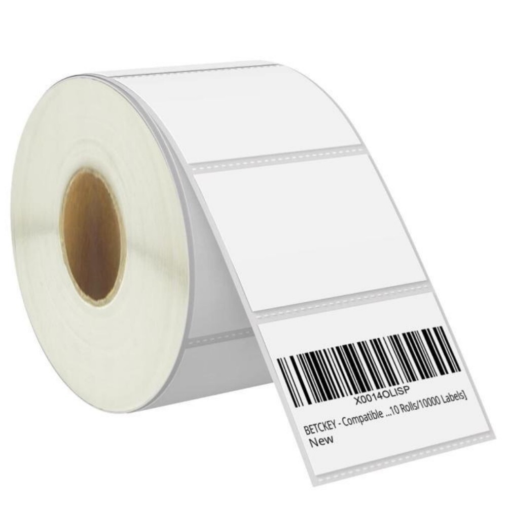 Bar Code Lebal - Color: White