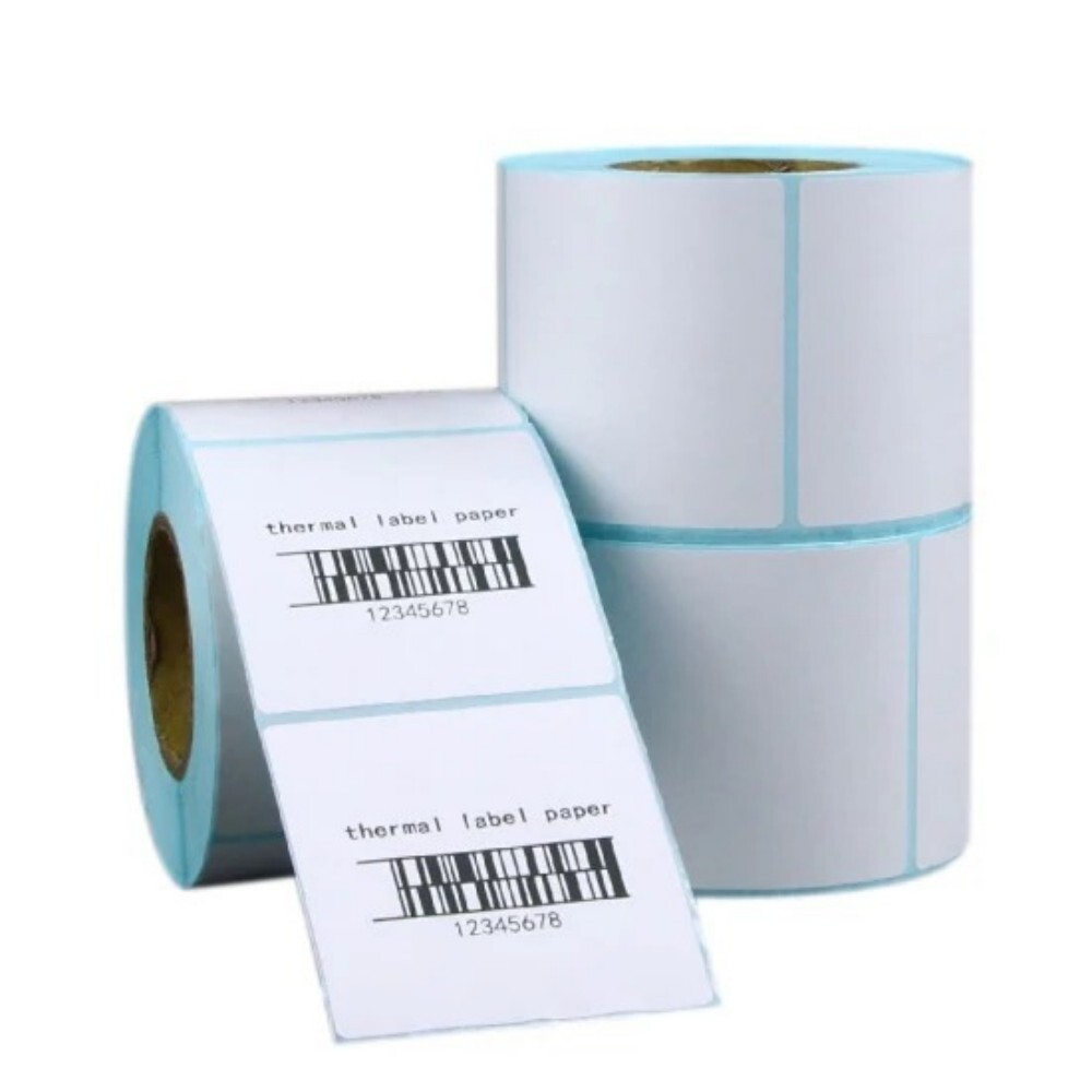 Printed Labels - Color: White