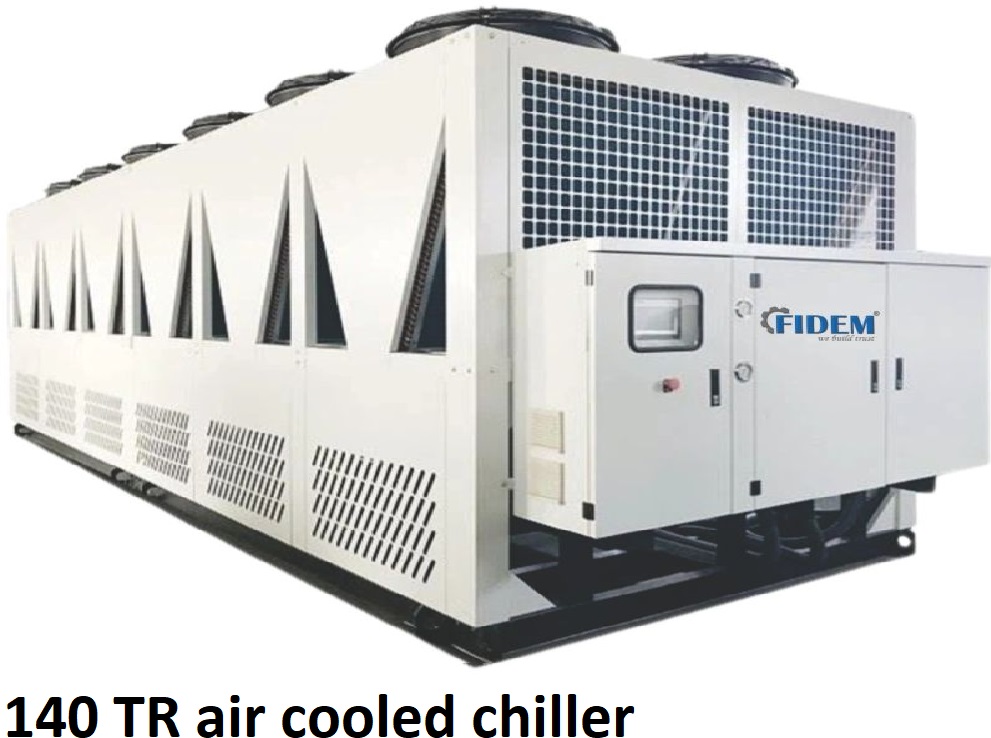 140 TR air cooled chiller